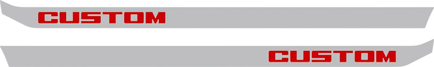 2021-2024 Bronco Sport Rocker Panel Stripes graphic design style 01 image.